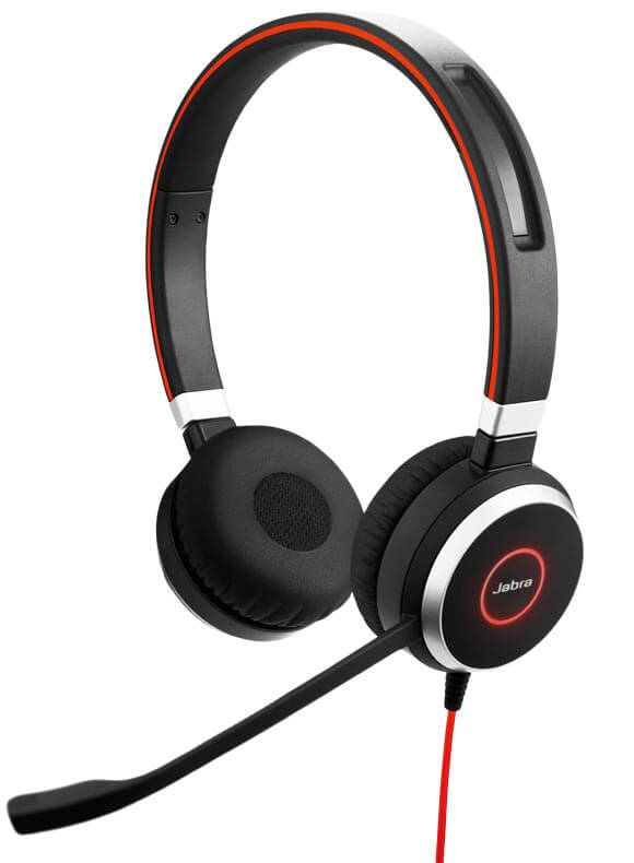 Jabra Evolve 40 Stereo (型番：HSC017) Гарнитура Jabra EVOLVE 40 с высококачественным микрофоном